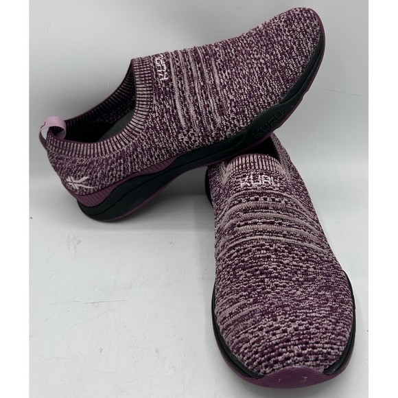 Kuru Stride Slip On Novaknit Slip On Dark Purple Shoes Women's Size 8 - Picture 1 of 5